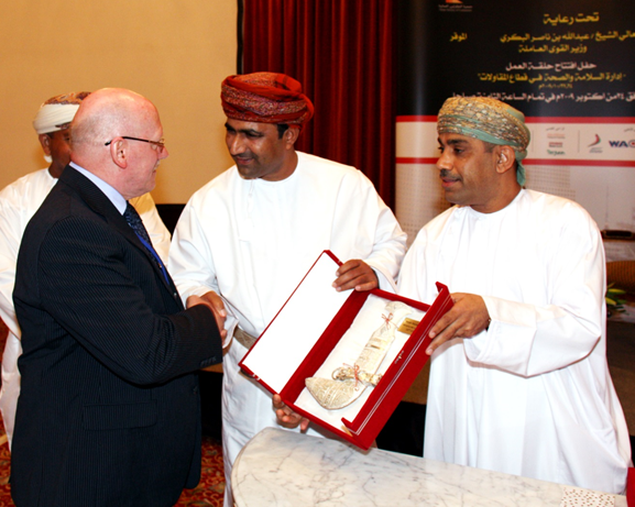 IOSH Oman Chairman meets Director General of Health and Safety, Ministry of Manpower