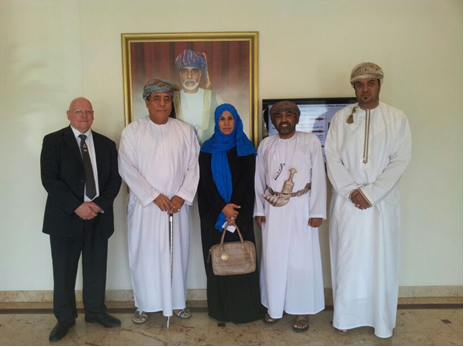 IOSH Oman Chair meets HE Dr. Muna Salem Al-Jardania